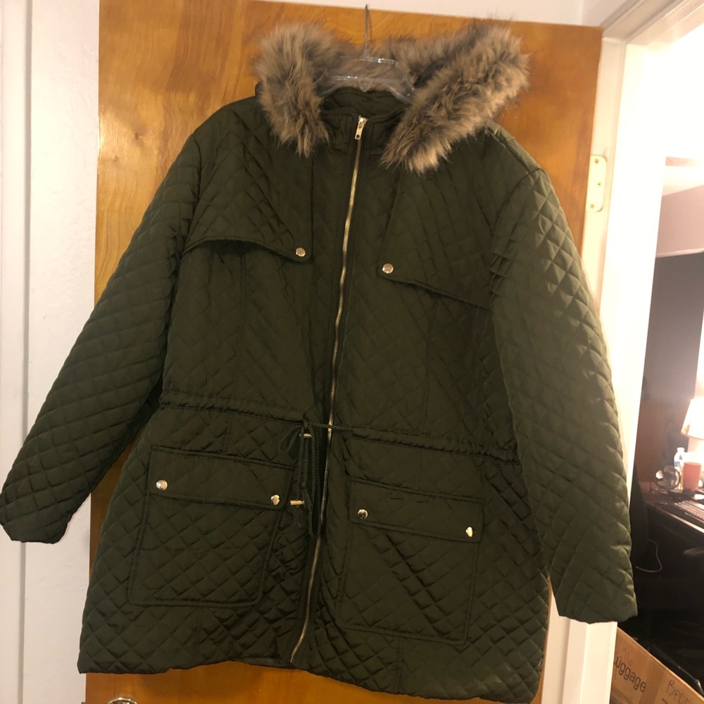 Sold! Army Green Coat.